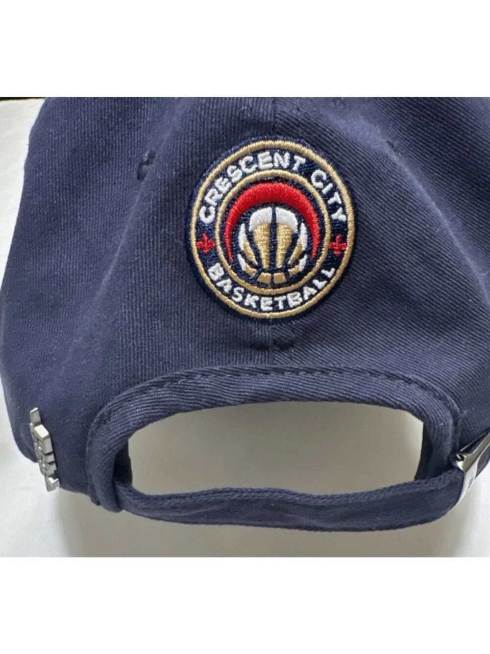 New Orleans Pelicans Rhinestone Adjustable Cap Navy Blue